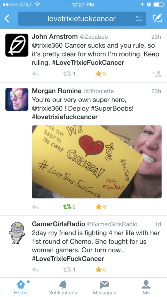 A glimpse at my Twitter feed yesterday.