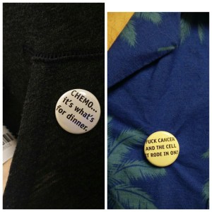 Gunny and I wore pins!